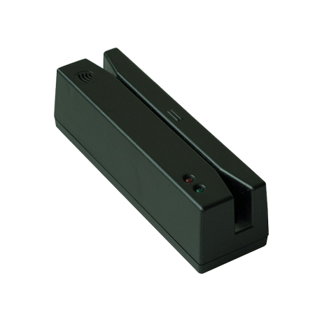 Считыватель магнитных карт Birch MSR-15123IIUB,  track 1+2+3, USB, черный