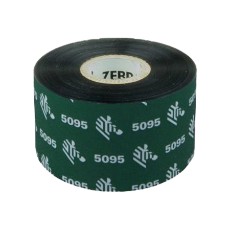 Красящая лента (Риббон) Zebra 5095 Resin High-Performance (64mm x 74m, resin, втулка 0,5